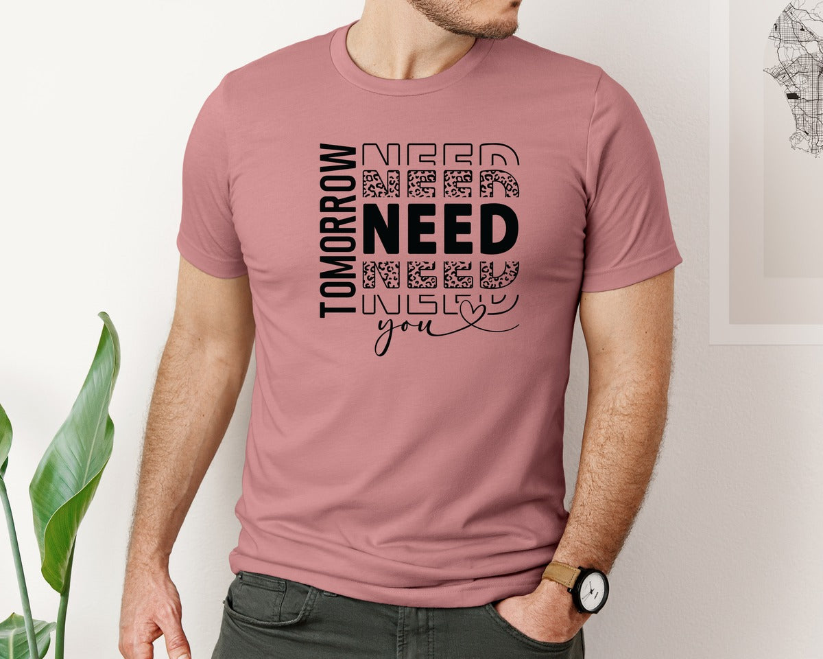 brand:Bella Canvas|color:Heather Mauve|Boho Motivational Quotes 6 Graphic T-Shirt