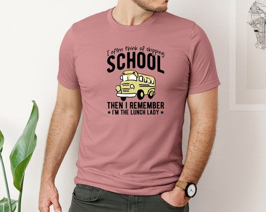 I Often Think Of Skipping School 3 Graphic T-Shirt