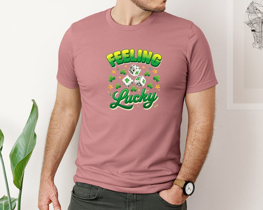 Feeling Lucky St Patricks Day 9 Graphic T-Shirt