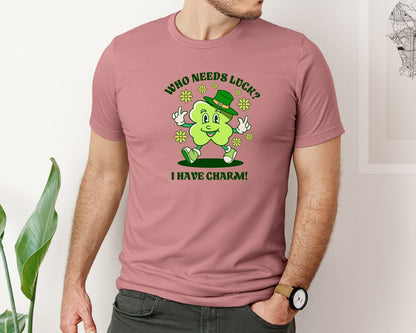 brand:Bella Canvas|color:Heather Mauve|St Patricks Days T Shirt Designs Vol 1 Graphic T-Shirt