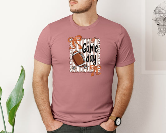 Preppy Football Game Day Graphic T-Shirt