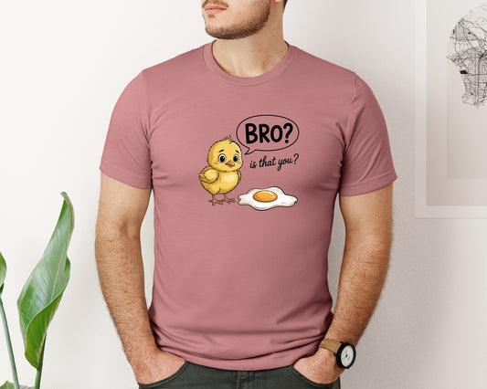 Funny Chick And Egg Dark Humor Graphic T-Shirt