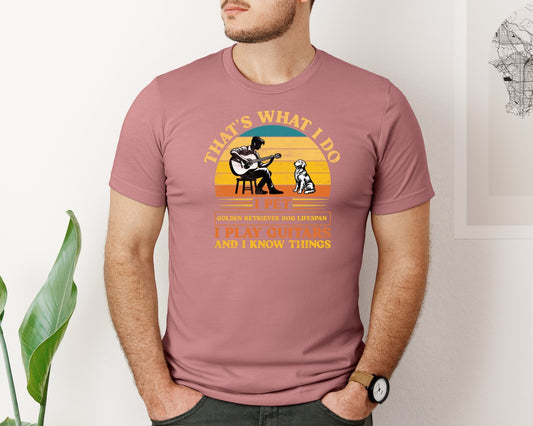 Thats What I Do Golden Retriever Dog Li Graphic T-Shirt