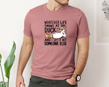 brand:Bella Canvas|color:Heather Mauve|Funny Sarcastic Funny Adult Graphic T-Shirt