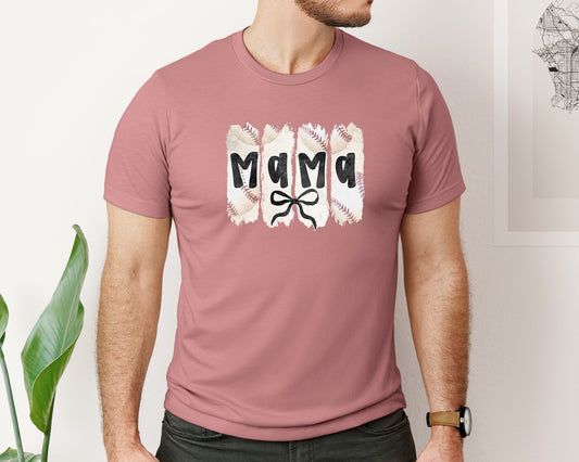 Coquette Baseball Mama 2 Graphic T-Shirt