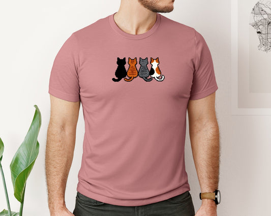 Crochet Yarn Love T Shirt Design 3 Graphic T-Shirt
