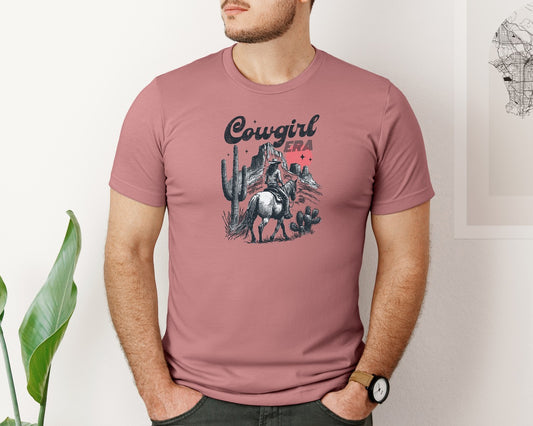 Western Country Cowgirl Era Shirt Graphic T-Shirt