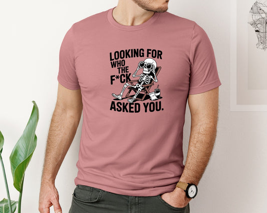 Funny Skeleton Quote Halloween Graphic T-Shirt