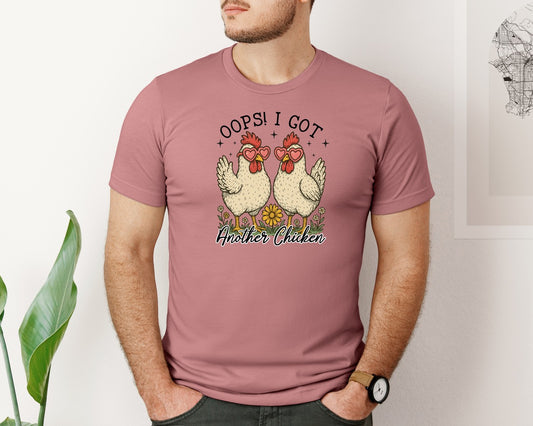Oops I Got Another Chicken Pngfunny Graphic T-Shirt