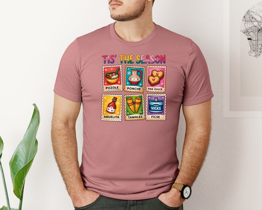 Funny Mexican Christmas Graphic T-Shirt