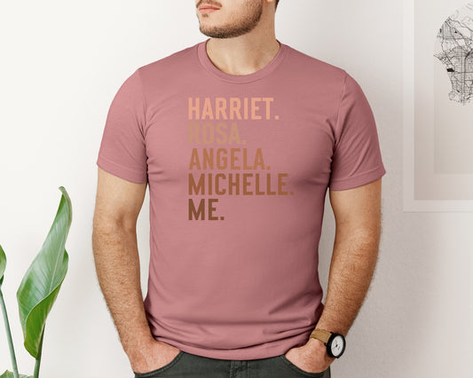 Harriet Rosa Angela Michelle Me 6 Graphic T-Shirt