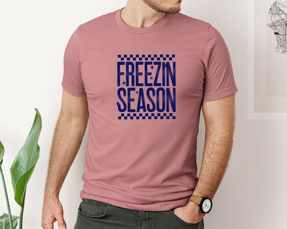 brand:Bella Canvas|color:Heather Mauve|Winter Winter Cozy Season Graphic T-Shirt