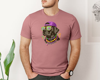 brand:Bella Canvas|color:Heather Mauve|Funny Mardi Gras T Shirt 75 Graphic T-Shirt