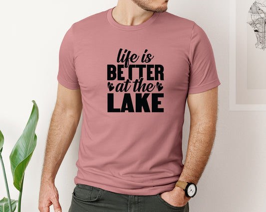 Life Is Better At The Lake 60 Graphic T-Shirt