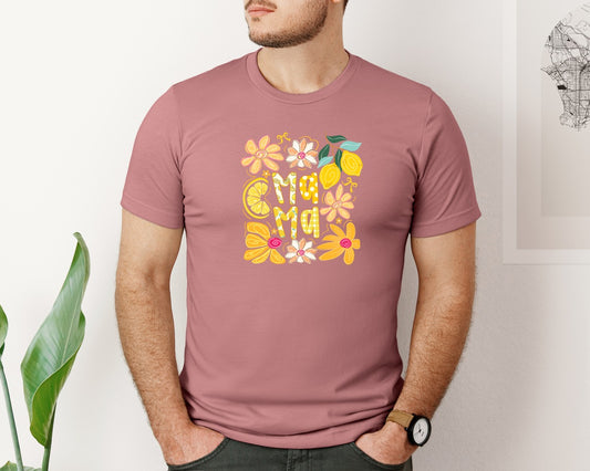 Boho Mama Summer Lemon Graphic T-Shirt