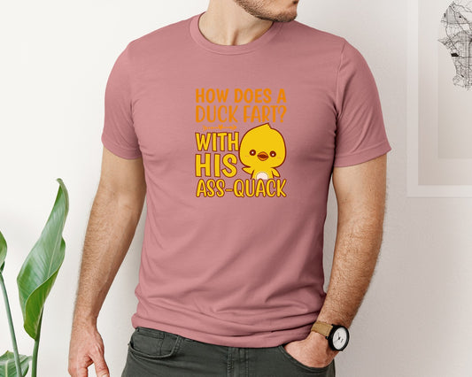 How Does A Duck Fart T Shirt Graphic T-Shirt