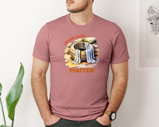 Retro Christian Easter Graphic T-Shirt