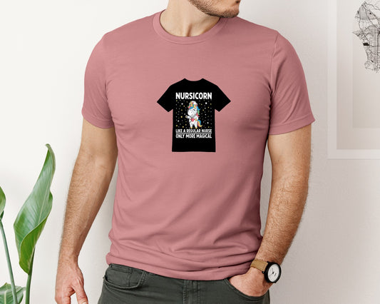Nursicorn Magical Nurse T Shirt Graphic T-Shirt