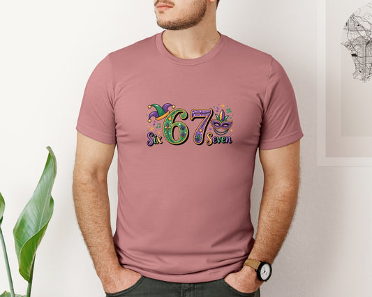 67 Mardi Gras Trendy Mardi Gras 2 Graphic T-Shirt