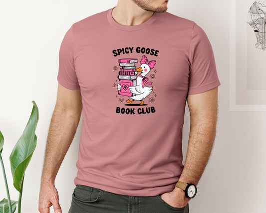 Spicy Goose Book Club Goose Graphic T-Shirt