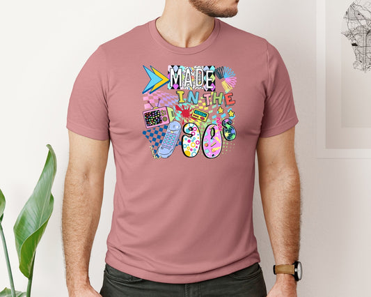 Made In The 90S Retro Music Vintage Graphic T-Shirt