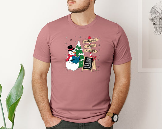 Booklover Pngchristmas Bookish Svgbook Graphic T-Shirt
