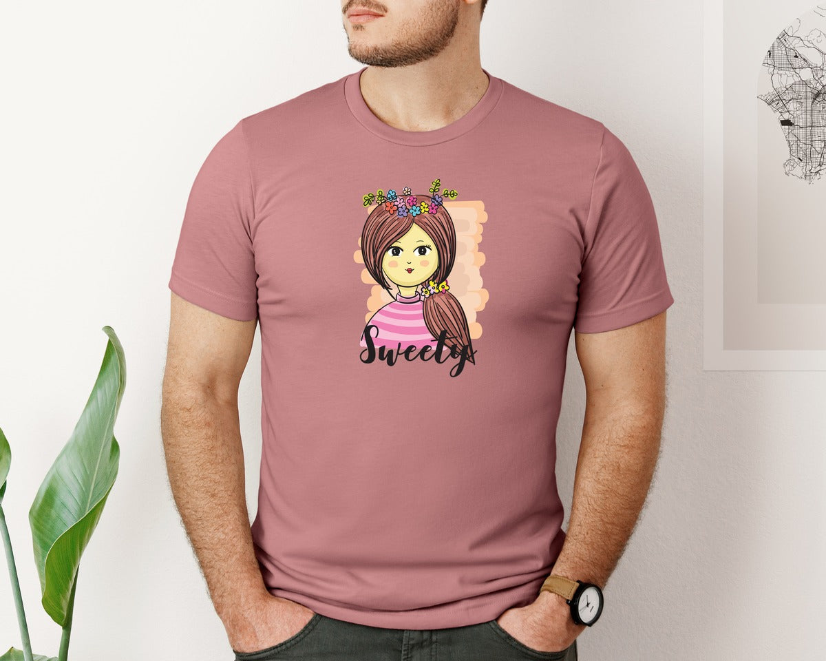 brand:Bella Canvas|color:Heather Mauve|Kids T Shirt Designs Set Graphic T-Shirt