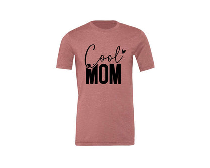 brand:Generic|color:Heather Mauve|Cool Mom Funny Mom Mama Graphic T-Shirt