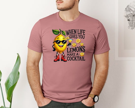 Funny Lemon Sarcastic Sassy Adult 9 Graphic T-Shirt