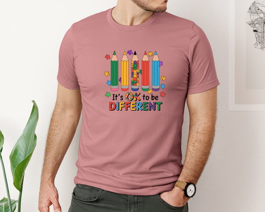 Its Ok To Be Different Graphic T-Shirt