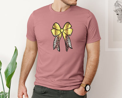 brand:Bella Canvas|color:Heather Mauve|Basketball Mama Coquette Softball Doodle Graphic T-Shirt