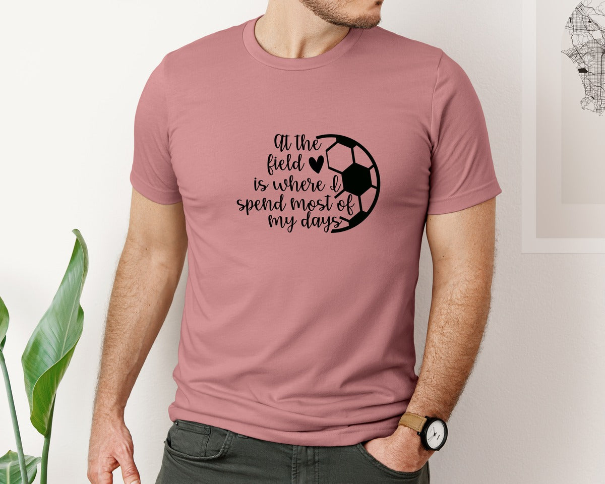brand:Bella Canvas|color:Heather Mauve|Hockey Mom 13 Graphic T-Shirt