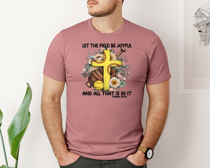 brand:Bella Canvas|color:Heather Mauve|Boho Softball Christian Bible Verse Mom Graphic T-Shirt