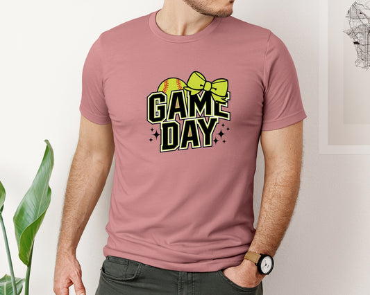 Softball Game Day Softball 3 Graphic T-Shirt