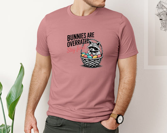 Bunnies Are Overrated Stay Feral 7 Graphic T-Shirt