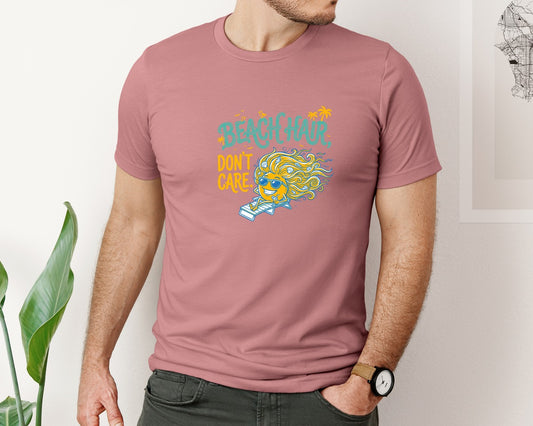 Beach Hair Dont Care 15 Graphic T-Shirt
