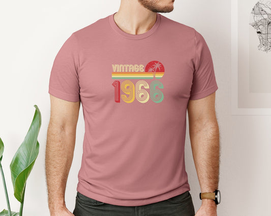 Vintage 1966 59Th Birthday Gifts 5 Graphic T-Shirt