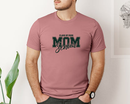 brand:Bella Canvas|color:Heather Mauve|Class Of 2026 Senior Mom Graphic T-Shirt