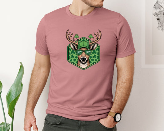 St Patricks Day Buck Boys St Pat Graphic T-Shirt