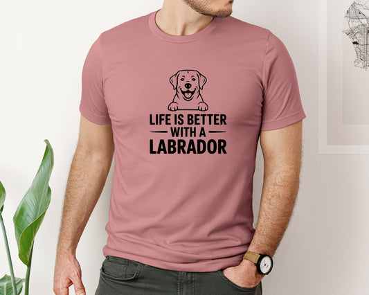 Life Is Better With A Labrador Graphic T-Shirt