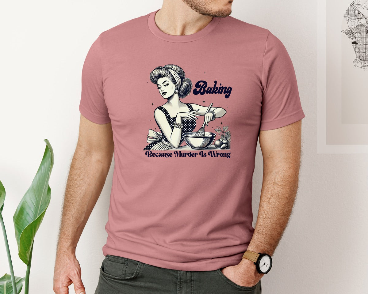 brand:Bella Canvas|color:Heather Mauve|Trendy Vintage Graphic T-Shirt