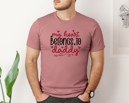 My Heart Belongs To Daddy 114 Graphic T-Shirt