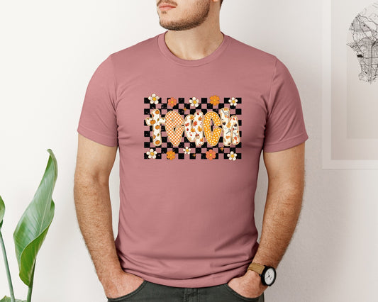 Preppy Fall Teacher Autumn Teach Graphic T-Shirt