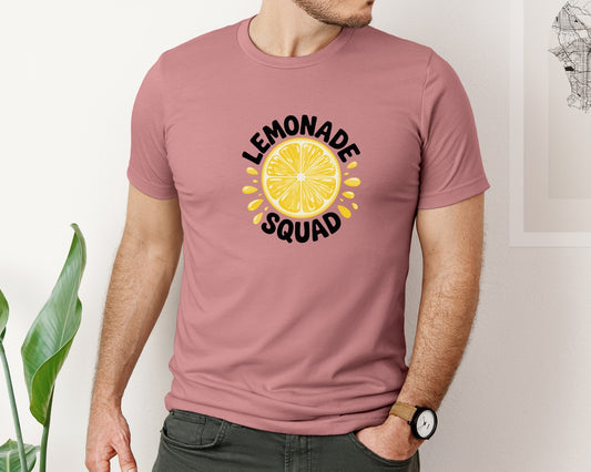 Lemonade Squad Limoncello Summer Graphic T-Shirt