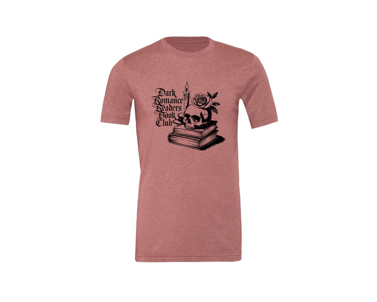brand:Generic|color:Heather Mauve|Dark Romance Readers Book Club T Shi Graphic T-Shirt