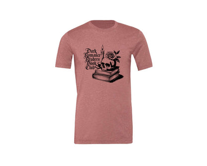 brand:Generic|color:Heather Mauve|Dark Romance Readers Book Club T Shi Graphic T-Shirt