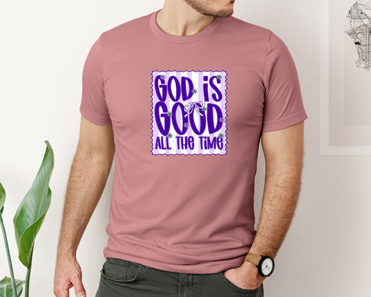God Is Good Preppy Faith Shirt Graphic T-Shirt