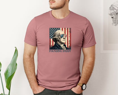brand:Bella Canvas|color:Heather Mauve|4Th Of July Shirt Funny 4Th Of July Graphic T-Shirt
