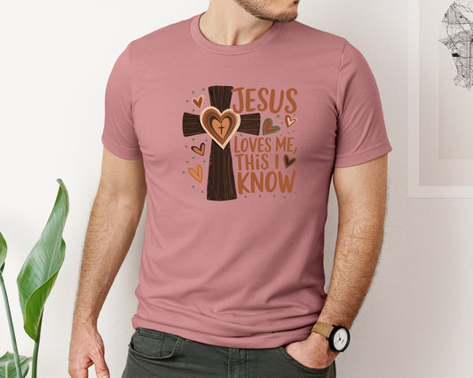 Jesus Loves Me This I Know 4 Graphic T-Shirt