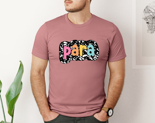 Para Composition School Preppy Graphic T-Shirt